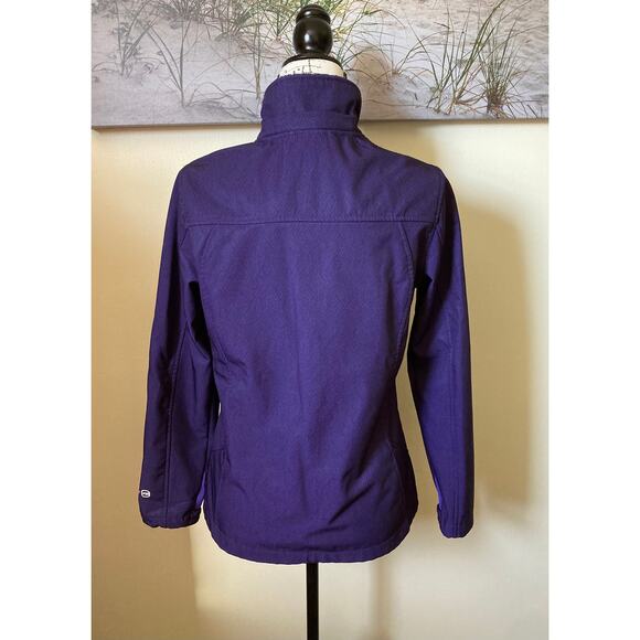 Free Country women's purple soft shell lined mid-weight coat, size small - Picture 6 of 11